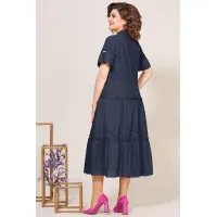 Платье Mira Fashion 5275 темно-синий
