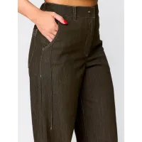 Брюки Zlata 4437 т.оливковый