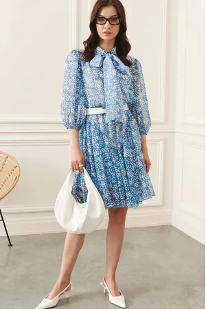 Платье Lokka 1389 голубой