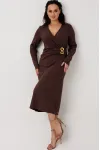 Платье Mislana 1291 коричневый