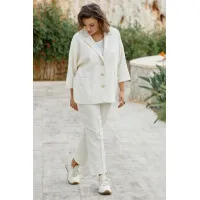 Пиджак Vittoria Queen 27923ж экрю