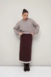 Юбка Pur Pur 11-423/1 Коричневый