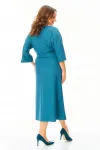 Платье T&n 7711 бирюза темная