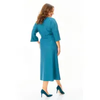 Платье T&n 7711 бирюза темная