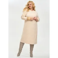 Платье Your Size 2262/170 Бежевый