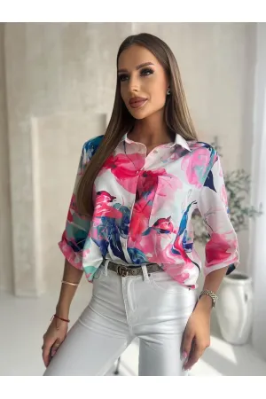 Блузка Nika.pl 04012130 M&M-12 Новые цветы