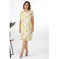 Платье Alani 2377 оттенки желтого