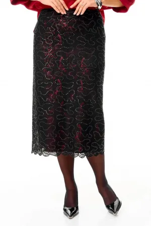 Юбка T&n 7706Ю черный