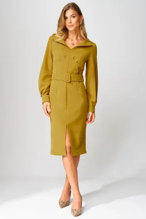 Платье Laikony L-543 лайм бронз