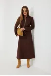 Платье Vesnaletto 4331 коричневый