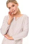 Платье Talia Fashion 410 геометрический  мелкий принт в светлых оттенках
