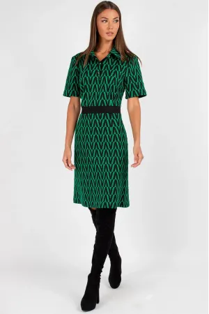 Платье Vizavi 807 изумруд