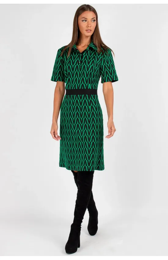 Платье Vizavi 807 изумруд