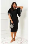 Платье Beautiful & Free 6390 черный с серебром Платье Beautiful & Free 6390 черный с серебром