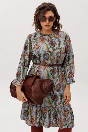 Платье Anelli 1775 Экзотический серый