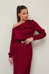 Платье Pur Pur 11-424/2 Бордовый