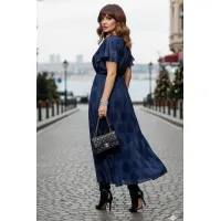 Платье Vittoria Queen 28483 темно-синий