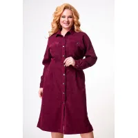 Платье Anelli 920 бордо