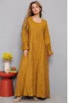 Платье Амулет 9907 горчица 170