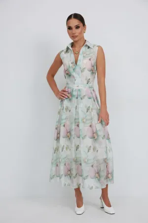 Платье Vesnaletto 4418 цветочный принт