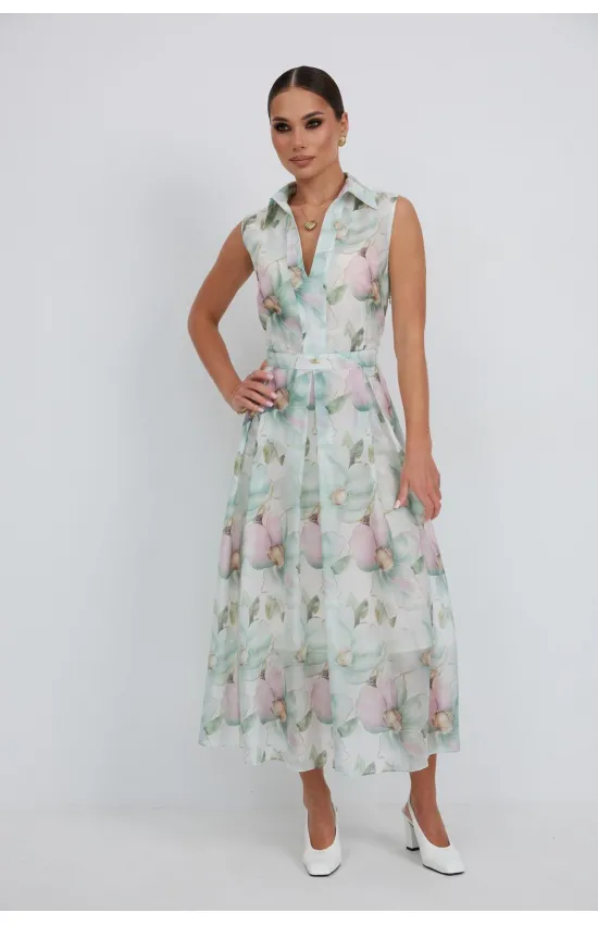 Платье Vesnaletto 4418 цветочный принт