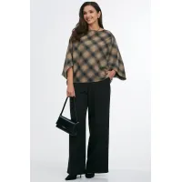 Блузка Axxa 152 бежево-черный