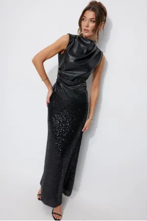 Юбка Люше 4257 черный