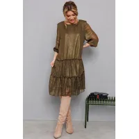 Платье Amori 9824 хаки