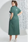 Платье Mira Fashion 5538 зеленый