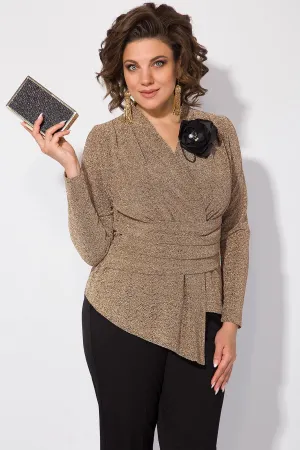 Блузка Лилиана 1391н золото Блузка Лилиана 1391н золото
