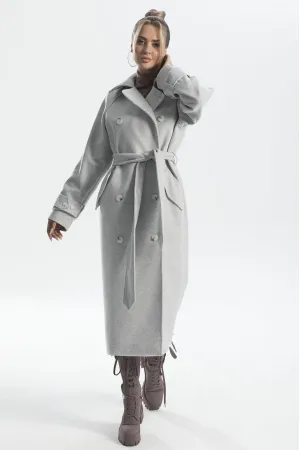 Пальто Golden Valley 7139 серый