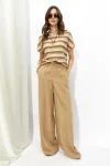 Майка Люше 4350 оттенки бежево-коричневый Майка Люше 4350 оттенки бежево-коричневый