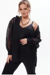 Блузка Condra Deluxe 16226 черный