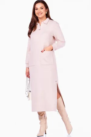 Платье Bagira 1070 пудровый