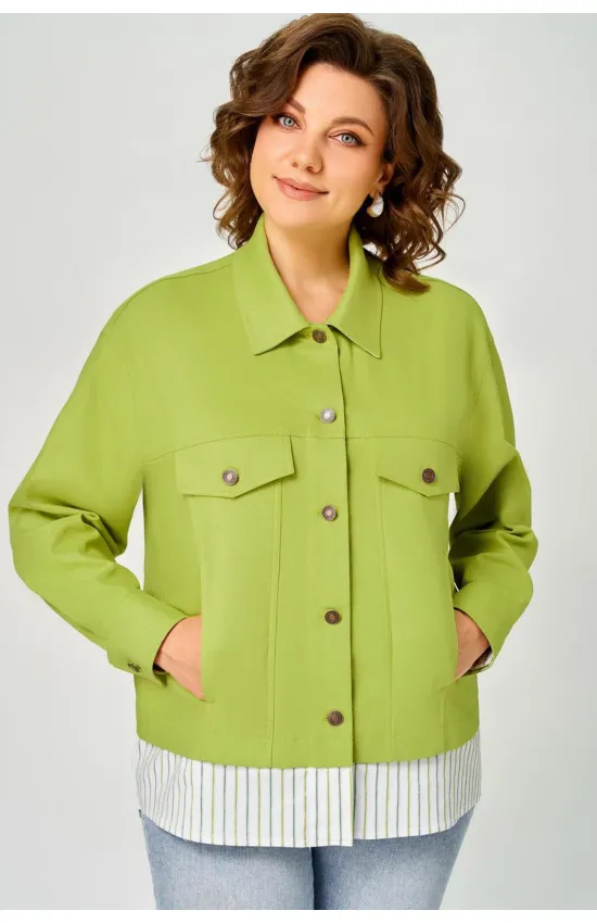 Куртка Дали 5814 олива