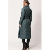 Пальто Golden Valley 7134-1 зеленый