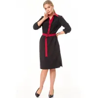 Платье Talia Fashion 414 черный+красный Платье Talia Fashion 414 черный+красный