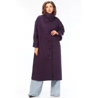 Пальто Celentano 2098 баклажанный