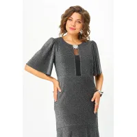 Платье Mira Fashion 5629 серый