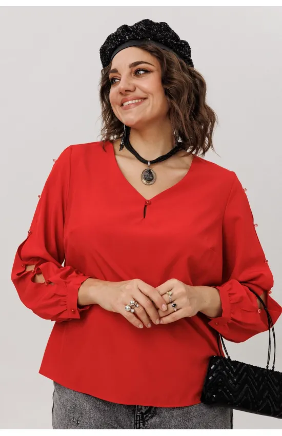 Блузка Anelli 1802 тот самый красный