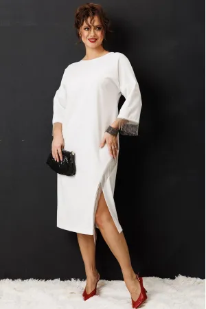 Платье Anastasia 1308 молочный