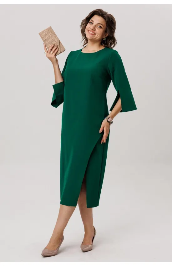 Платье Anelli 1786 изумрудный ангел