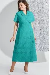 Платье Mira Fashion 5539-3 зеленый