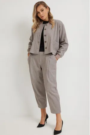 Брюки Mirolia 1275 коричневаяёлочка