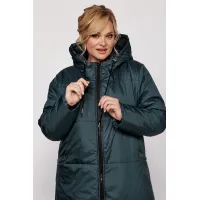 Пальто Algranda 4030-4 Морская волна