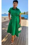 Платье Vittoria Queen 24143 зеленый