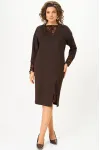 Платье Кокетка И К 1337 коричневый