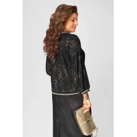 Кофта Fita 20722 Ираида черно-золотистый