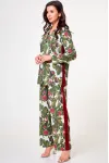 Пижама Anelli 1251 зеленый (листья)