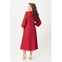 Платье Кокетка И К 1520 красный